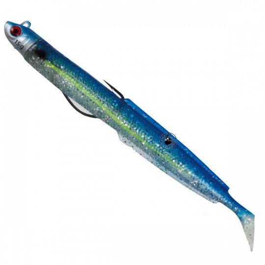 Señuelo Flashmer Azul Equille 15,5cm