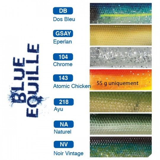 Lure Flashmer Blue Equille 15,5cm