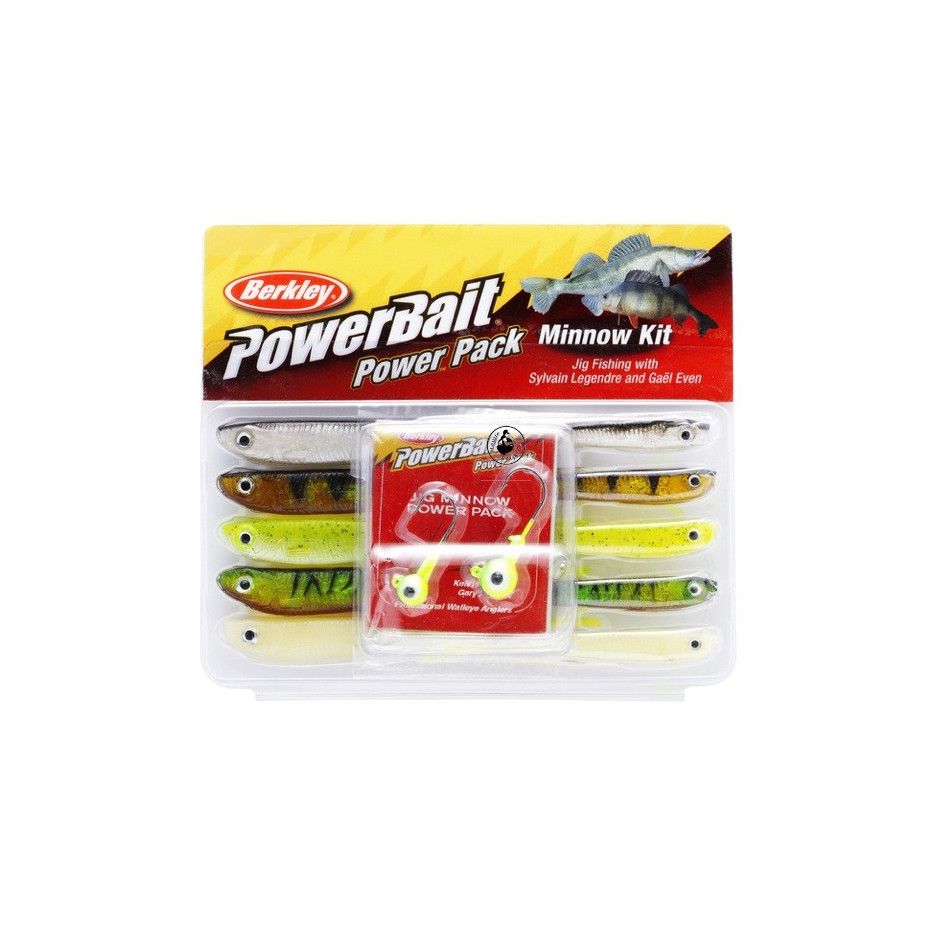 Kit Berkley Powerbait Minnow Pro Pack