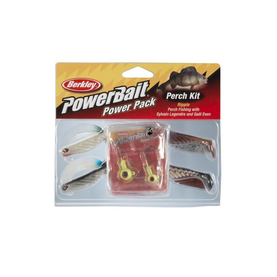 Kit Berkley Powerbait Barsch Ripple Pro Pack - Grub - angeln Barsch