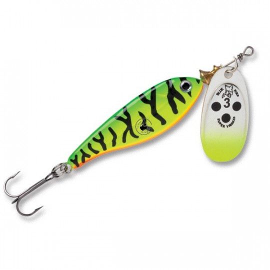 Cucharilla Azul Fox Vibrax Minnow Super 9cm - Lucio