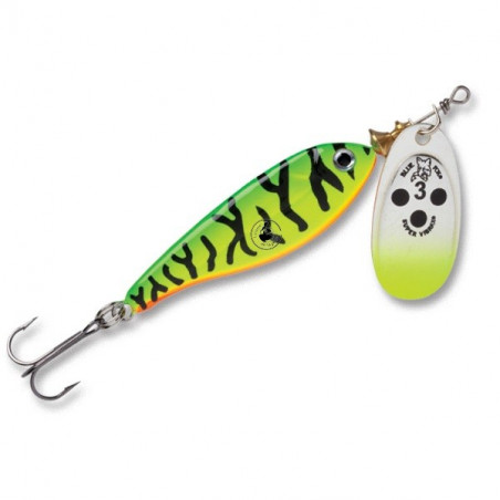 Blinker Blau Fox Vibrax Minnow Super 9cm - Hecht