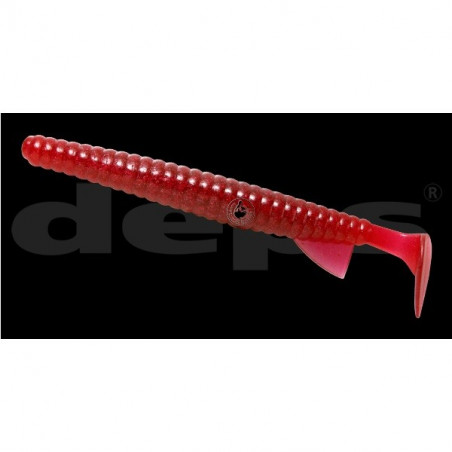 Señuelo Deps Deathadder Shad 13cm - black bass