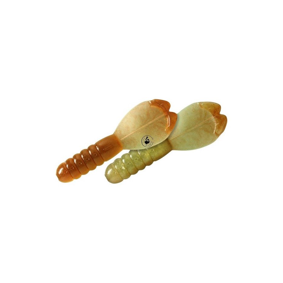 Gummifische Deps Lilrabbit 10cm - angeln des schwarzen Basses