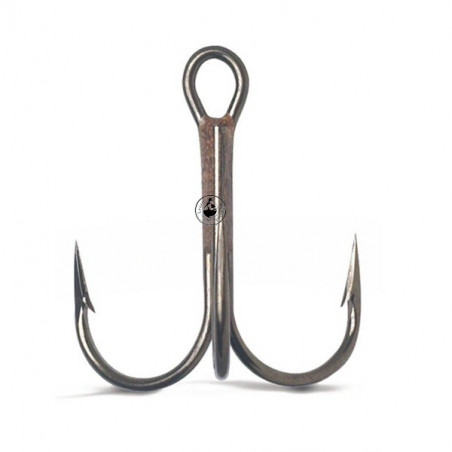 Treble hook VMC 8650 Round Black finish