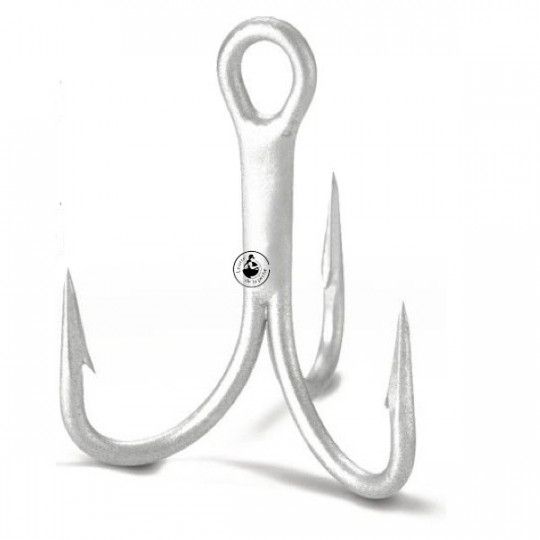 Treble hook Pewter VMC 8626 TI O Shaugnessy