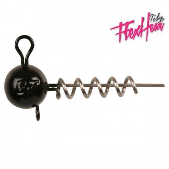 Cabeza plomada BFT Flex Head Pike - Montaje flexible del señuelo