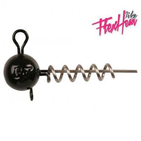 Cabeza plomada BFT Flex Head Pike - Montaje flexible del señuelo