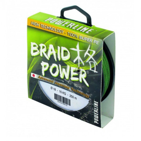 Braid Powerline Braid Power 130m - económico - precio reducido