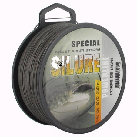 Hilo Trenzado Powerline Super Strong Especial Siluro