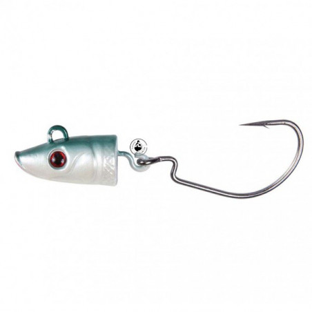 Flashmer Cabeza de plomo Equille azul con sistema antihierba