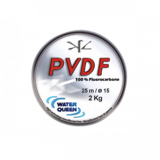 Fluorocarbon spool Waterqueen PVDF 100 - Invisible