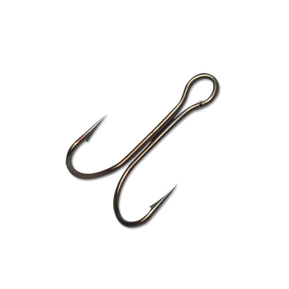 Haken Doppel VMC 9908 BZ Limerick - spinmad - anti Gras