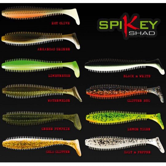 Leurre Souple Fox Rage Spikey Shad 9cm