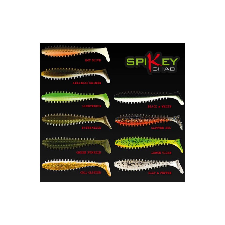 Soft bait Fox Rage Spikey Shad - pike-perch fishing