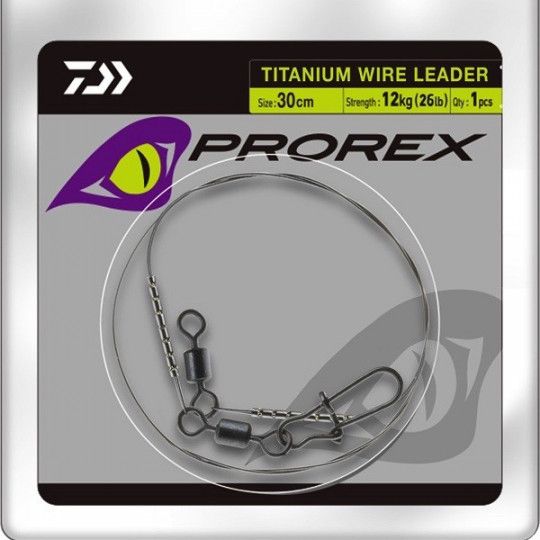 Line leader Daiwa Prorex Titanium Wire Leader