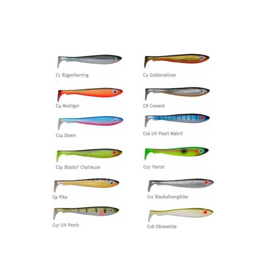 Svartzonker Sweden MC Rubber Shad