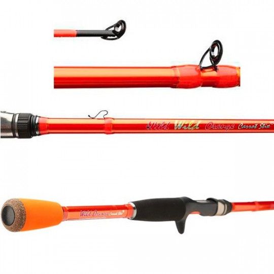 Baitcast Ruten Carrot Stix Wild Wild Orange - Vielseitigkeit