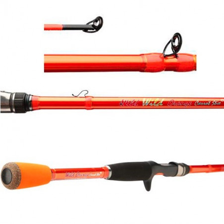 Caña casting Carrot Stix Wild Wild Orange - Versatilidad
