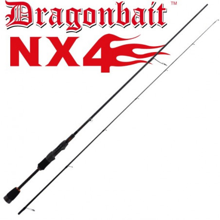 Caña de spinning Smith Dragonbait NX4 Light Spin 180 - Finesse