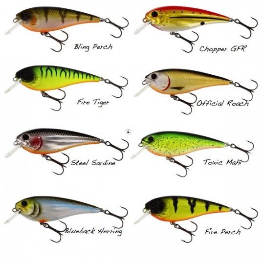 Señuelo duro Westin Raw bite 7cm - Señuelo perca