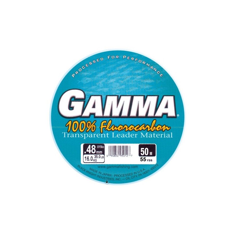 Spool Gamma Fluorocarbon - Flexible and strong - Leurre de la pêche