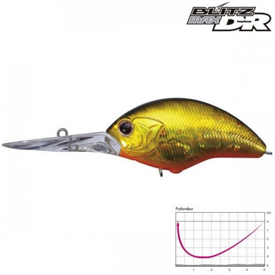 Wobbler OSP Blitz Max 61 DR - Tauchtiefe 4m