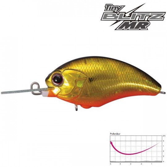 Señuelo Duro OSP Tiny Blitz 44 MR - Señuelo silencioso 