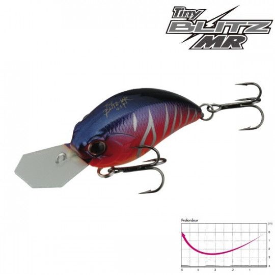 Poisson Nageur OSP Tiny Blitz 44 MR - Leurre Silencieux 