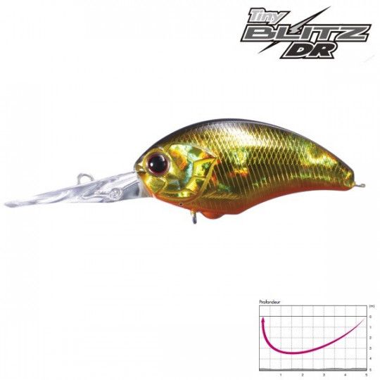 Señuelo duro OSP Tiny Blitz 46 DR - Profundidad 3.5m