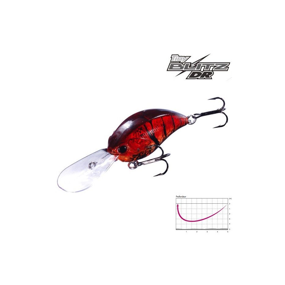 Poisson Nageur OSP Tiny Blitz 46 DR - Profondeur 3,5m