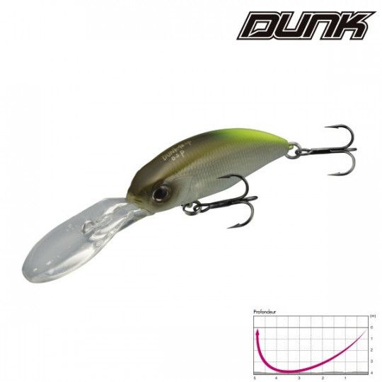Señuelo duro OSP Dunk 48 SP - 4m de profundidad de nado