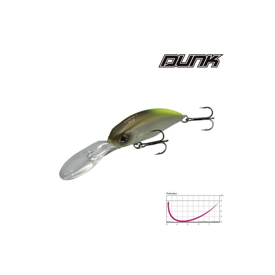Poisson Nageur OSP Dunk 48 SP - Profondeur de nage à 4m