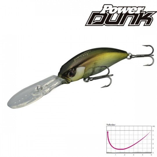 Señuelo duro OSP Power Dunk 57 SP - Crankbait suspender