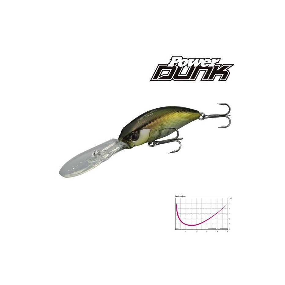 Señuelo duro OSP Power Dunk 57 SP - Crankbait suspender