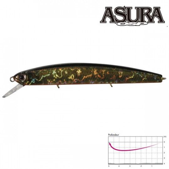 Swimming Fish OSP Asura 92,5mm - Jerkbait con 3 anzuelos