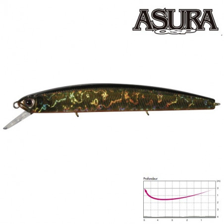 Swimming Fish OSP Asura 92,5mm - Jerkbait con 3 anzuelos