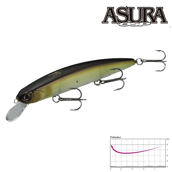 Leurre De Pêche OSP Asura II F 92.5mm 7.8g F-90 - Flottant Et Sonore