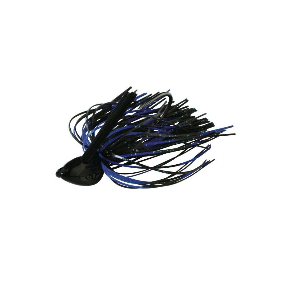 Leurre Deps Flat Back Jig - Pêche en herbier - Black bass