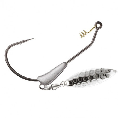 Leaded Texas hook Zappu Blading Pile Driver with Palette