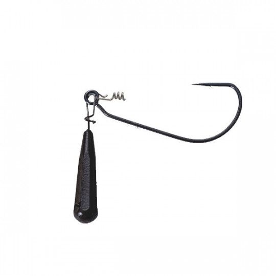Haken Texan bleiiertes Zappu Eye Shot Rig - Jika Rig