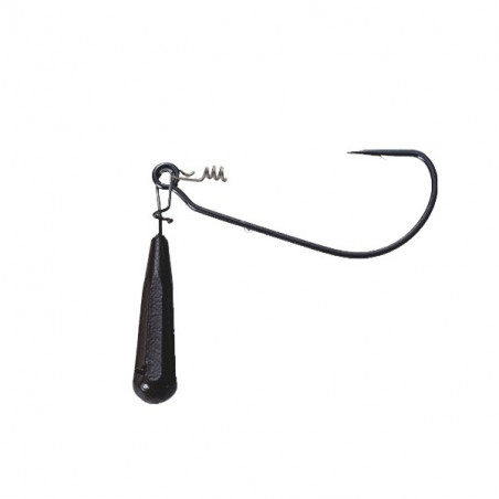Haken Texan bleiiertes Zappu Eye Shot Rig - Jika Rig