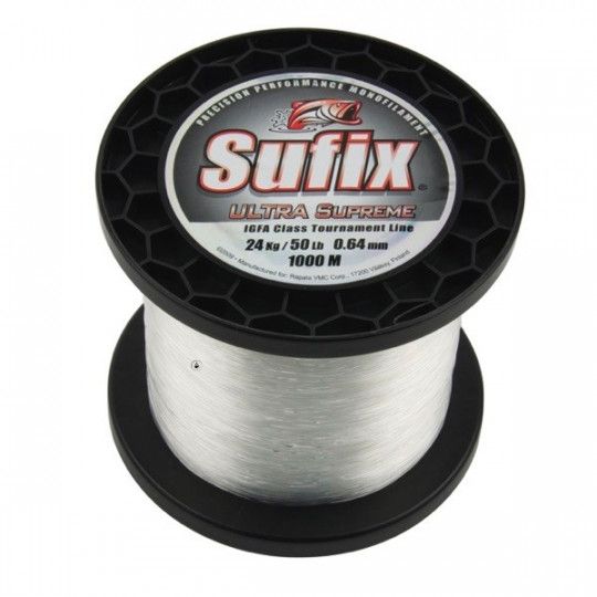 Nylon Sufix Ultra Supreme Klar IGFA 1000m - Big Game