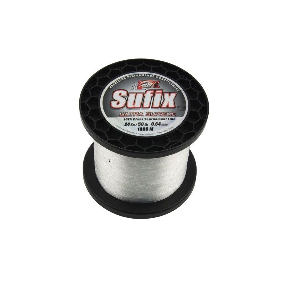 Nylon Sufix Ultra Supreme Clear IGFA 1000m