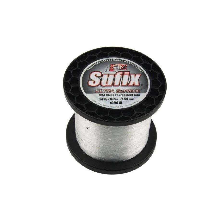 Nylon Sufix Ultra Supreme Klar IGFA 1000m - Big Game