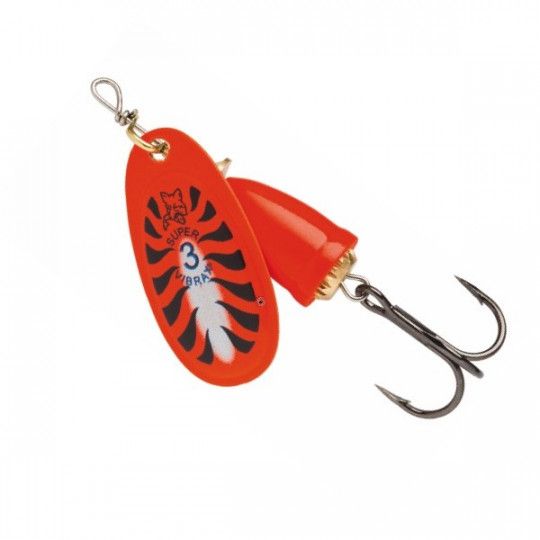 Spoon Blue Fox Vibrax Fluorescent - Trout fishing