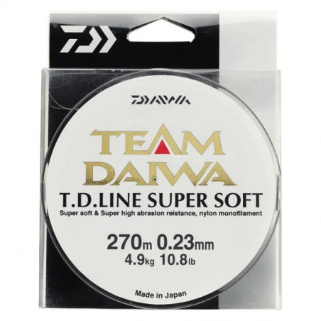 Nylon Team Daiwa Línea Super Soft - Pesca de señuelo duro