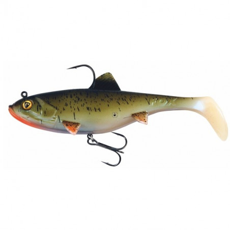 Gummifische Fox Rage Wobble Replicant - montierter Shad