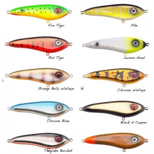 Swimming Fish Svartzonker Sweden Ticsaren - Jerkbait