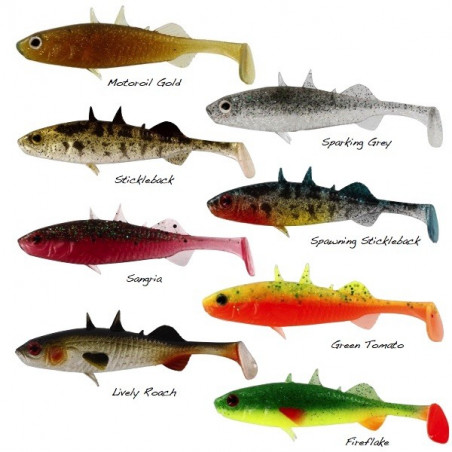 Gummifische Westin Stanley The Stickleback 7,5cm